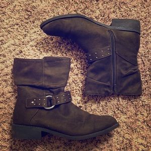 Ankle Combat Boots